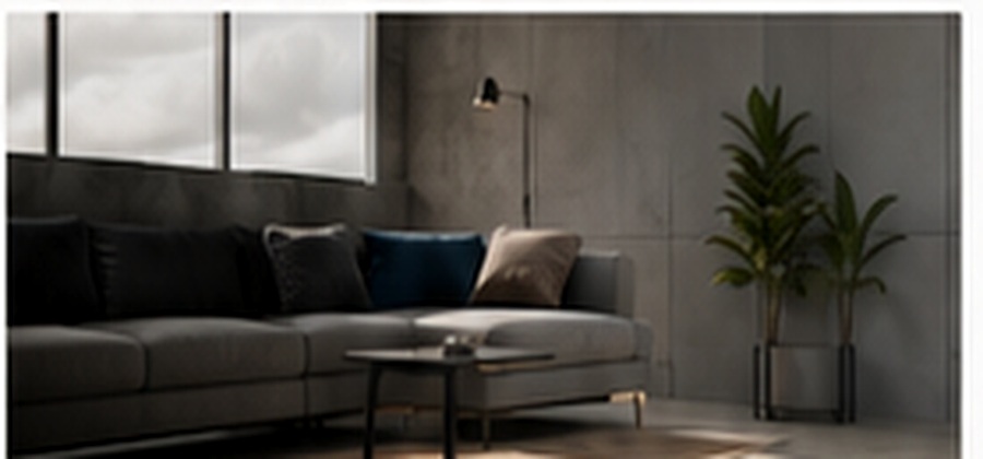 Modern neutral property interior